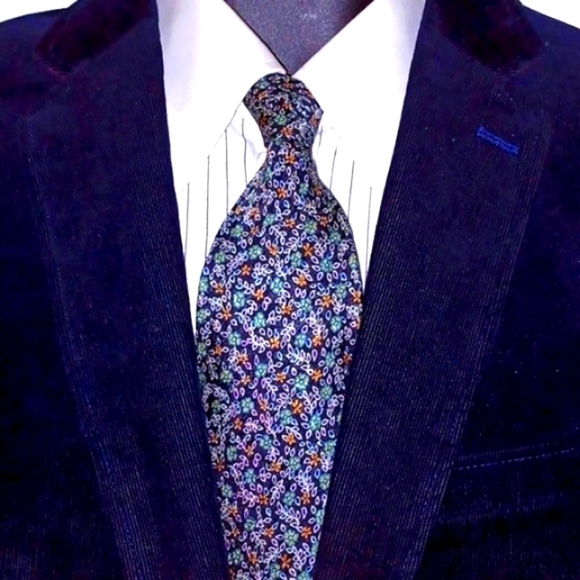 PIERRE BALMAIN COUTURE Silk Necktie - Picture 2 of 7